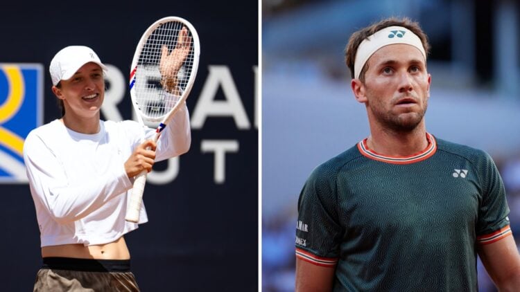 Swiatek/Ruud split
