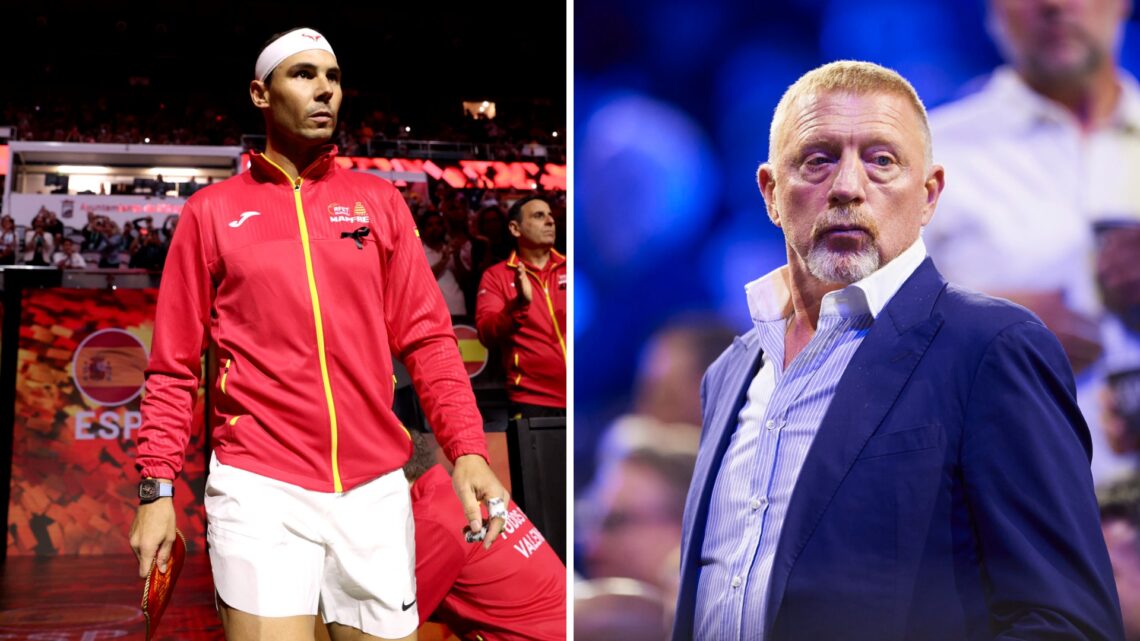 Boris Becker/Nadal split