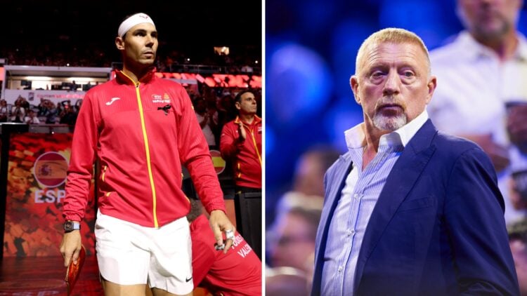 Boris Becker/Nadal split