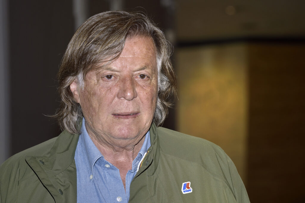 Adriano Panatta attends the premiere of the movie, Settembre at Space Moderno Cinema in Rome.
