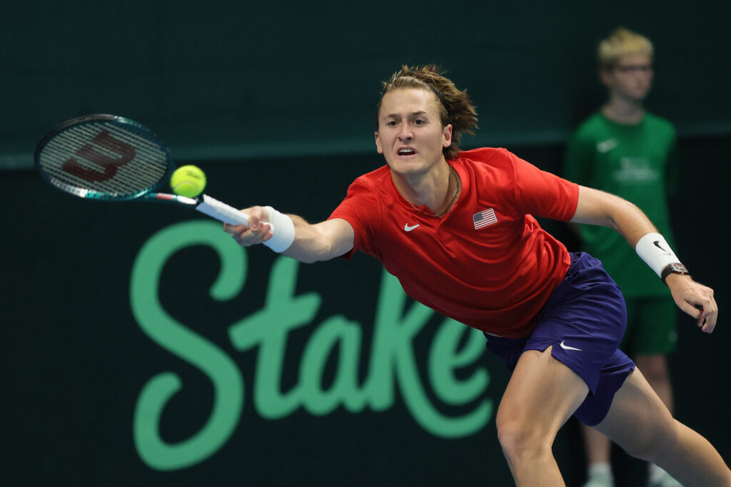 Ukraine v USA - 2024 Davis Cup Qualifiers: Day 1