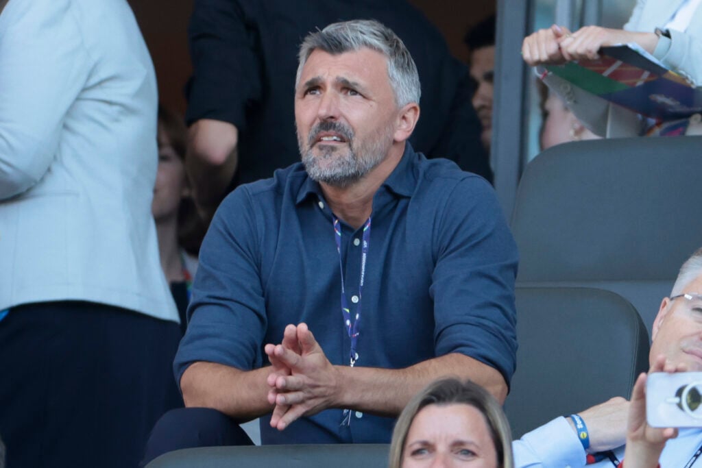 Goran Ivanisevic at the Spain v Croatia game at EURO 2024.