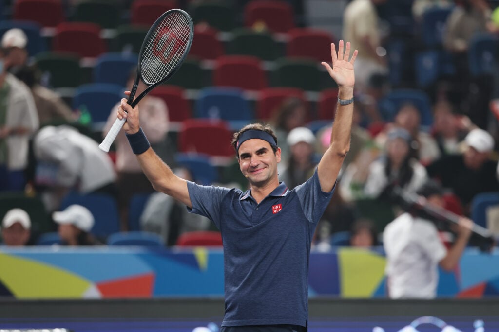 Former ATP player Roger Federer