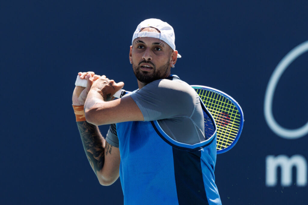 Nick Kyrgios at the Miami Open