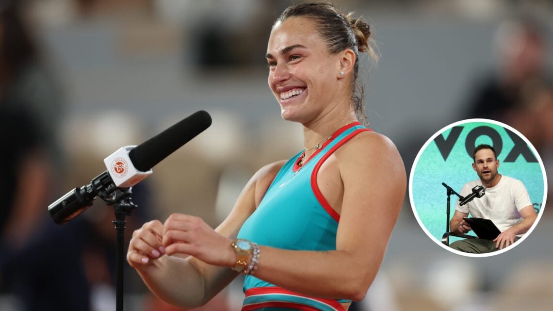 Andy Roddick says there is something people get 'wrong' about Aryna Sabalenka