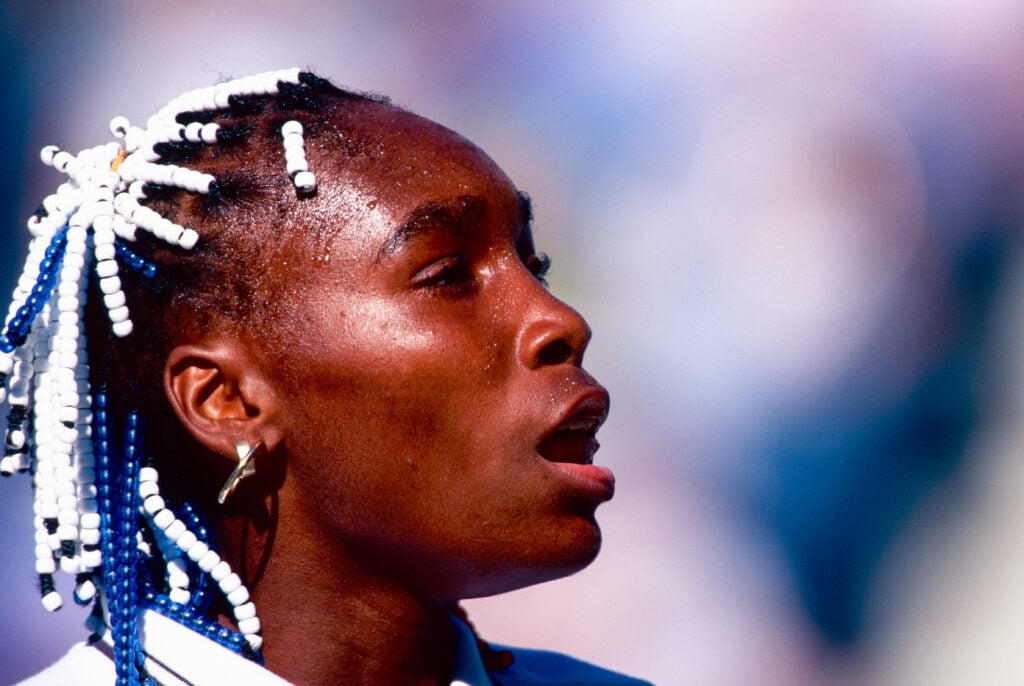 Venus Williams at the US Open in 1997.
