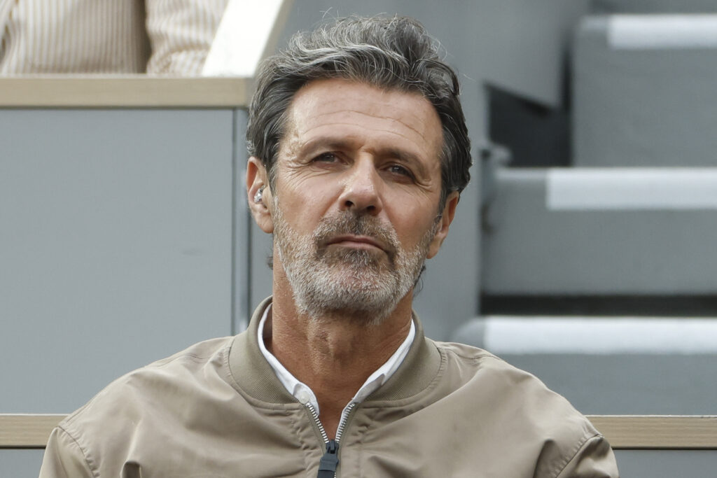 Patrick Mouratoglou attends the women's final on day 14 of the 2025 French Open, Roland-Garros 2025, Grand Slam tennis tournament at Roland Garros stadium.