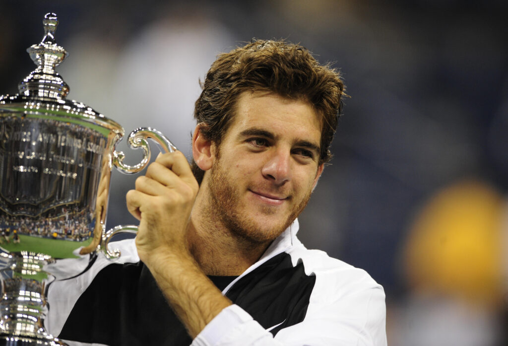 Tennis player Juan Martin Del Potro of A