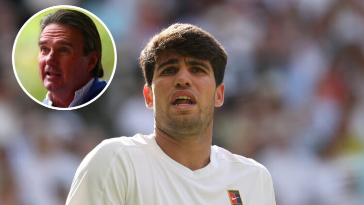 Jimmy Connors reacts to Carlos Alcaraz saying Jannik Sinner was playing better than him mid-match at Wimbledon