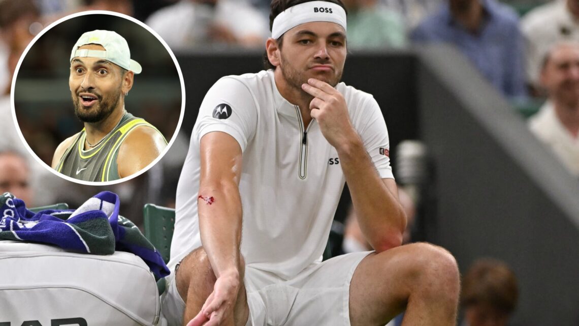 Nick Kyrgios thinks Taylor Fritz can go far at Wimbledon this year