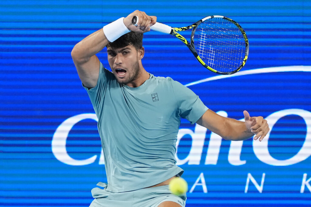 Carlos Alcaraz at Cincinnati Open 2025 - Day 7
