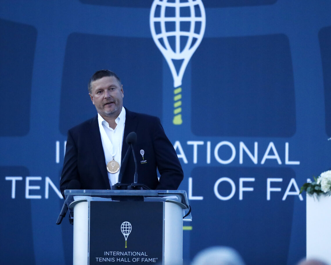 Photo by Omar Rawlings/Getty Images for International Tennis Hall of Fame