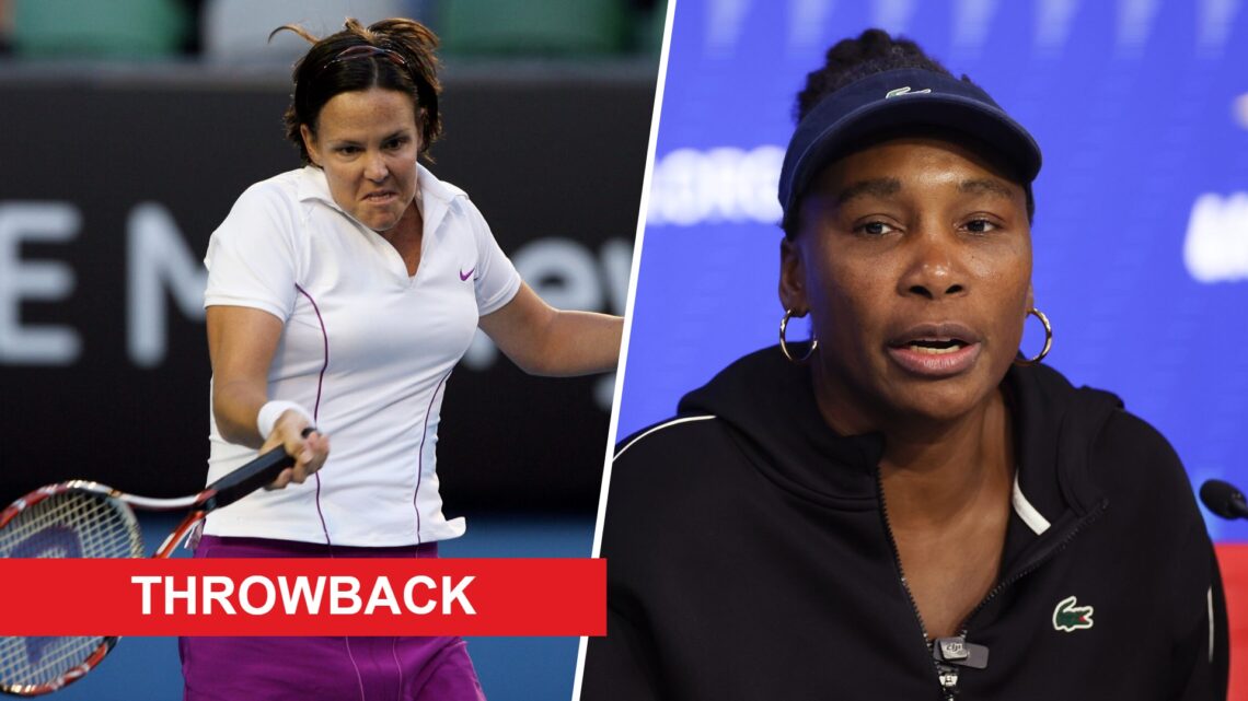 Left: Lindsay Davenport and Right: Venus Williams