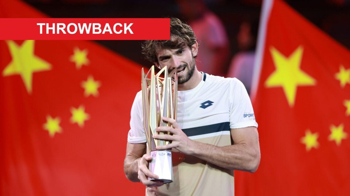 Valentin Vacherot wins the Shanghai Masters
