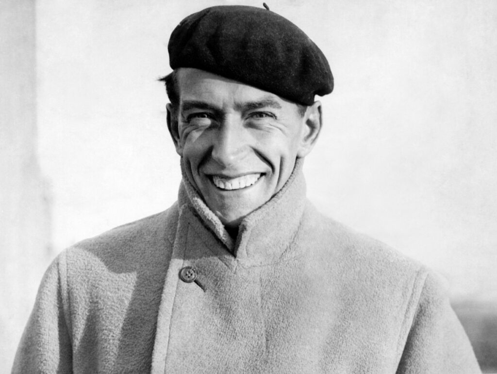 Henri Cochet pictured at the beginning of the 1930s