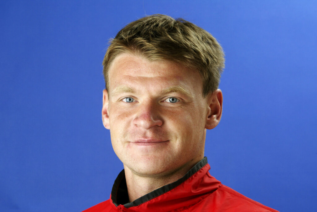 Vladimir Voltchkov pictured ahead of the 2004 French Open
