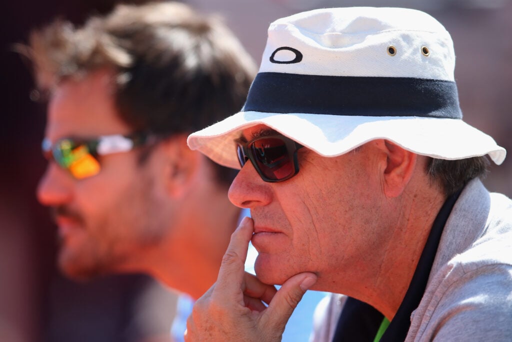Jose Perlas looks on at the Monte Carlo Masters in 2014.