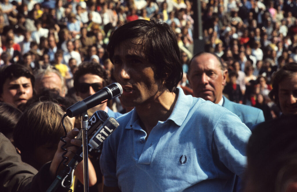 Ilie Nastase speaks after winning the 1973 French Open