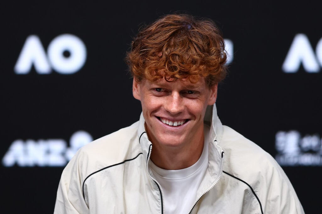 Jannik Sinner speaks to the media ahead of the 2026 Australian Open