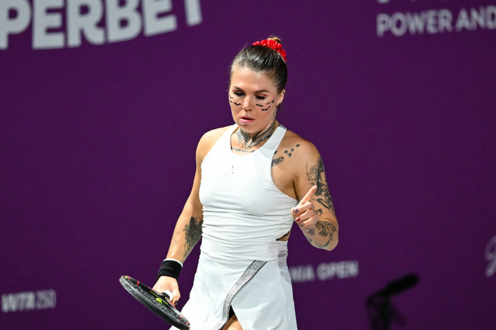 Oleksandra Oliynykova pictured at the 2026 Transylvania Open