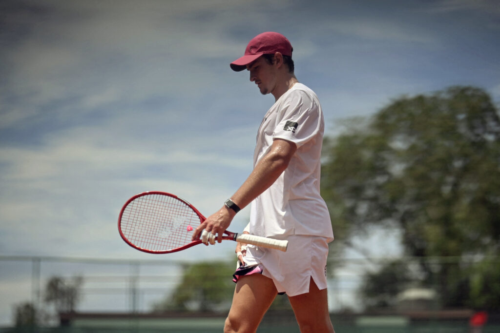 Joao Fonseca walks