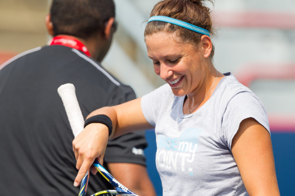 Stephanie Dubois pictured at the 2014 Canadian Open