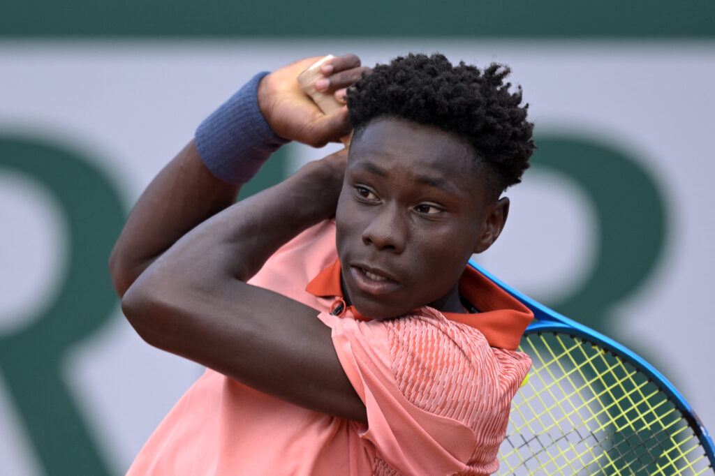 Moise Kouame in action.
