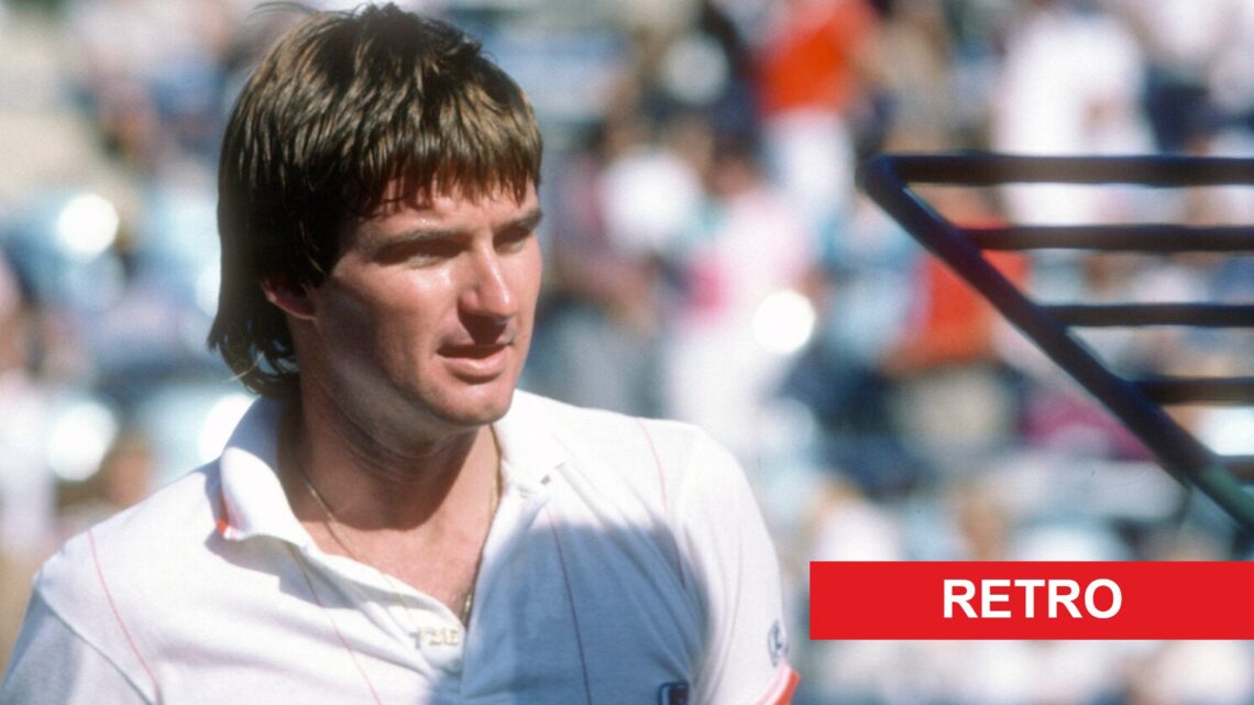 Image of Jimmy Connors at the 1983 US Open