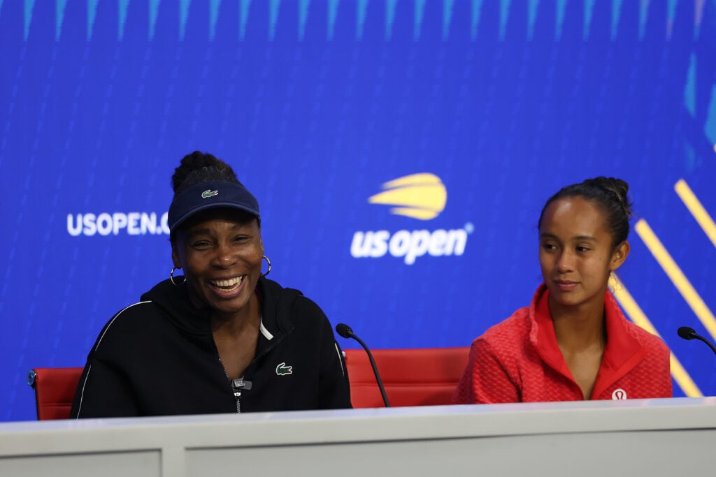 Venus Williams and Leylah Fernandez speak in their press conference at the 2025 US Open.