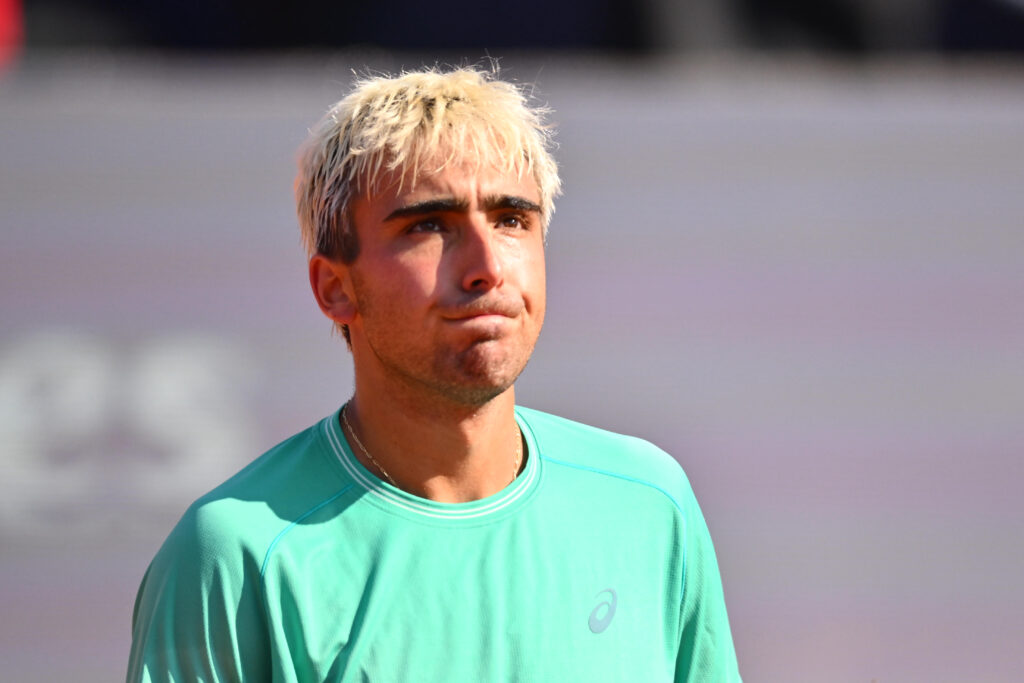 Daniel Merida during the 2026 Tiriac Open final in Bucharest.