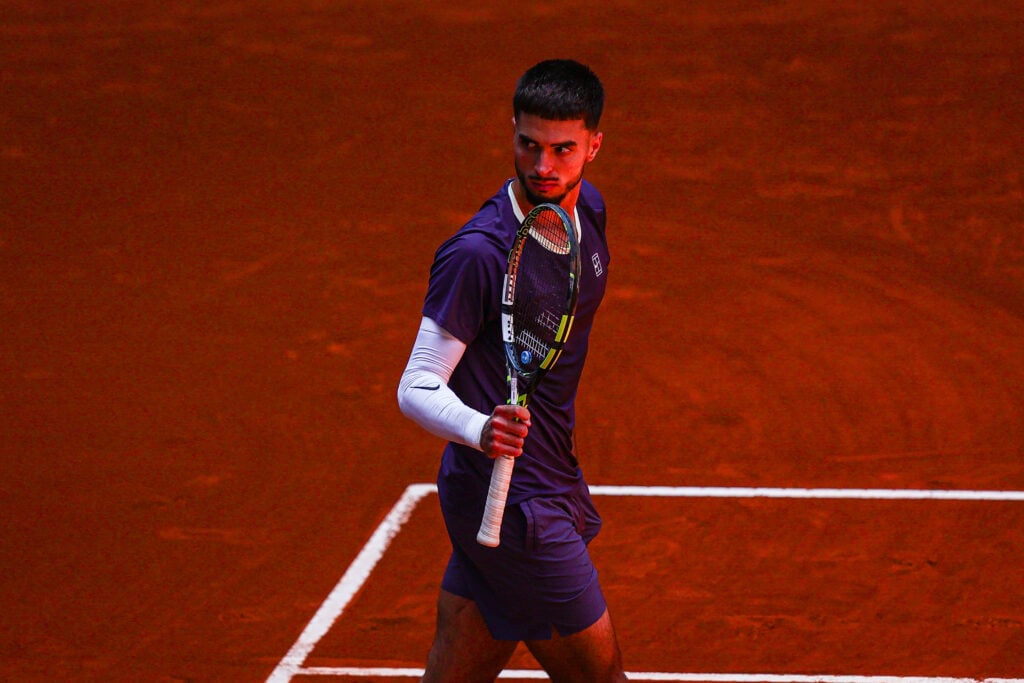 Dino Prizmic reacts in Madrid.