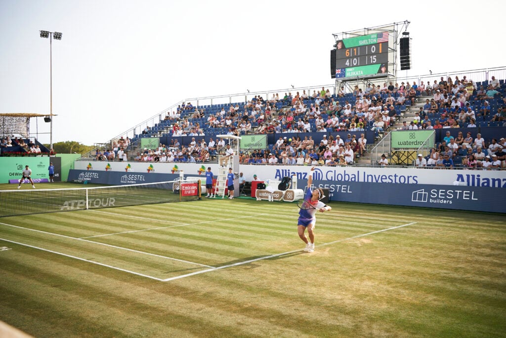 An image of the Mallorca Championships courts in 2024.