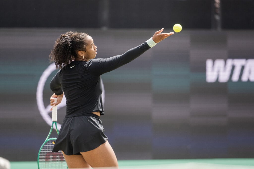 Robin Montgomery plays at the 2026 Libema Open